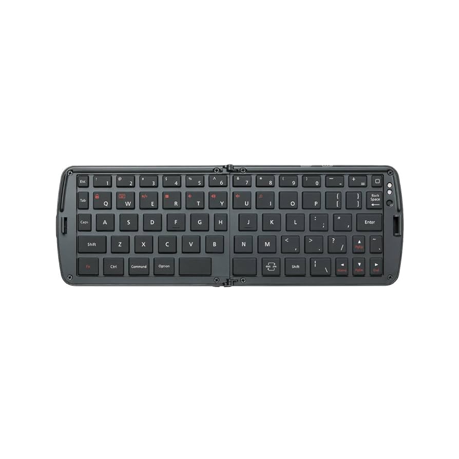 ELECOM 折りたたみBluetoothキーボード シリコンキー iPhoneiPad対応 英字配列 ブラック TK-FBS039EBK tf8su2k Amazon.co.jp: ELECOM 折りたたみBluetoothキーボード シリコン